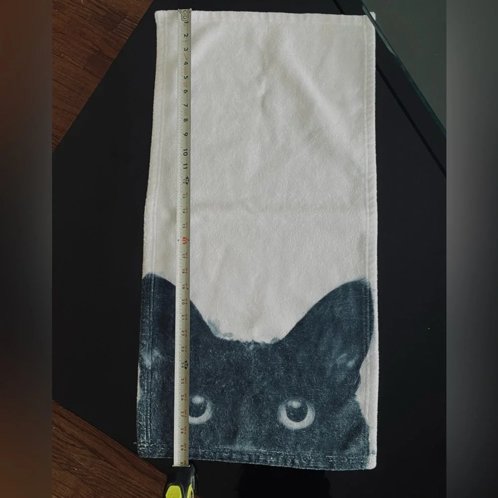 Black Cat Towel